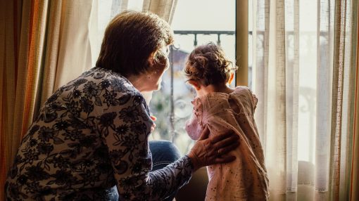 Grandmother and grandchild